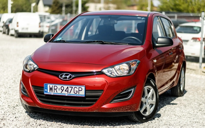Hyundai i20 cena 25900 przebieg: 141000, rok produkcji 2013 z Radom małe 742